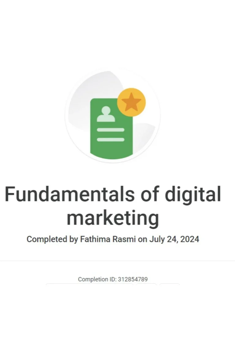 best freelance digital marketer in thrissur kerala certification in fundamentals of digital marketing